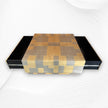 Magpie Metal And Brass Square Center Table 6