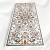 Maria Gemstone Inlay Marble Dining Table 8 Seater 2