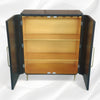 Midtown Bone Inlay Bar Cabinet Black 3