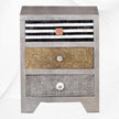 Mixie 3 Drawer Bedside 1