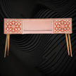 Moroccan Bone Inlay Desk Orange 1