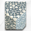 Moroccan Bone Inlay 3 Drawer Nightstand Rain Grey 3