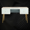 Moroccan Bone Inlay Desk Green 1