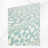 Bone Inlay Moroccan 9 Drawer Chest Green 5
