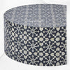 Moroccan Bone Inlay Round Center Table Black 3