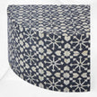 Moroccan Bone Inlay Round Center Table Black 1