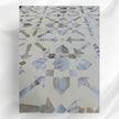 Moroccan MOP Inlay 5 Drawer Desk Cream 5