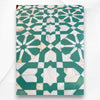 Moroccan MOP Inlay Waterfall Console Table Green 3