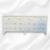 White Mother Of Pearl Inlay sideboard 10 Drawers 6