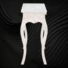 Mother Of Pearl Inlay 1 Drawer French Style Console White 3