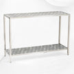 Mother Of Pearl Inlay Arrow Console Grey 3