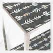 Mother Of Pearl Inlay Arrow Console Grey 1