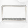 Mother Of Pearl Inlay Arrow Console Grey 2