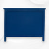 Mother Of Pearl Inlay Floral Chest Of Four Drawers Blue 4