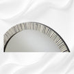 Nala Bone Inlay Striped Round Mirror Grey 3