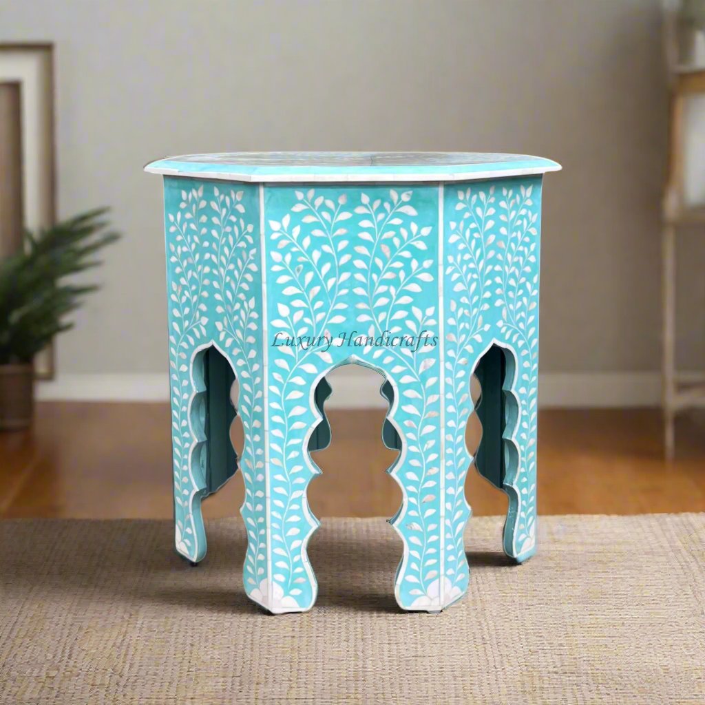 Buy Bone Inlay Side Tables at Best Price – Luxury Handicraft