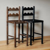 Tarang Counter Design Reclaimed Wooden Chairs