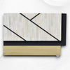 Nola Full Bone Inlay 3 Door Credenza Black 4