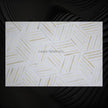 Optical Bone Inlay Coffee Table White 3