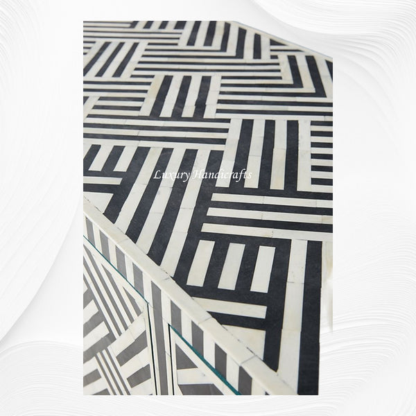 Optical Bone Inlay Media Console Black