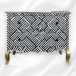 Optical Estelle Bone Inlay 2 Drawer Chest Black 6