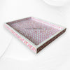 Pink MOP Inlay Tray Geometric Design 3