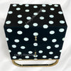 Polka Dot Bone Inlay Bedside Black 4