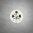 Red Carnelian Lotus Table Top Round 1