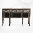 Ronaldo Teakwood MOP Inlay Sideboard Walnut Finish 2