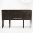 Ronaldo Teakwood MOP Inlay Sideboard Walnut Finish 5