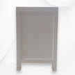 Rosa MOP Inlay 3 Drawer Bedside White