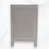 Rosa MOP Inlay 3 Drawer Bedside White