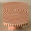 Rue Bone Inlay Round Dining Table Orange 2