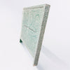 Scroll Vine Bone Inlay Headboard Sage Green