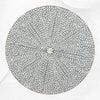 Scroll Vine Bone Inlay Coffee Table Grey 2