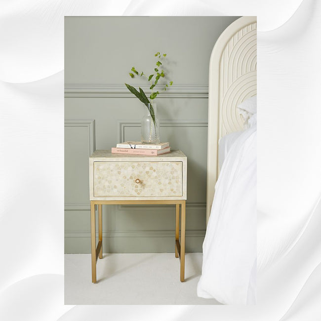 Buy Bone Inlay Nightstand