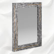 Stella Colored Bone and Brass Inlay Mirror Grey 2