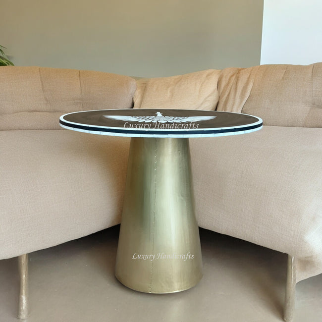 Bone Display Table Buy Bone Inlay Side Tables and End Tables – Luxury Handicraft