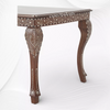 Teakwood Bone Inlay Seater Dining Table Natural at Luxury Handcraft