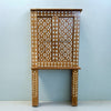 Buffet en bois de teck avec incrustation de nacre naturelle