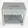 Tetris Bone Inlay Bedside Gray 2