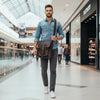 The Classic Rough Look Crossbody Messenger Bag