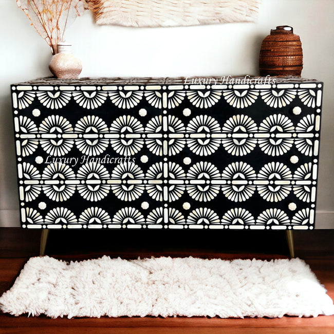Buy Bone Inlay Chest Of Drawers Cabinet for Home Interior
