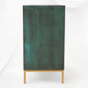 Toria Bone Inlay Credenza Dark Green 5