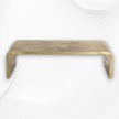 Waterfall Antique Brass Coffee Table 1