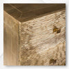 Wave Brass Chest Of 4 Drawers 4