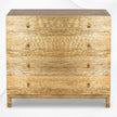 Wave Brass Chest Of 4 Drawers 1