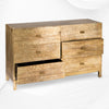 Wave Design Brass Sideboard 6 Drawers 3