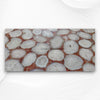 White Agate Table Top Round Red Crystal 2