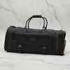 Miguel Genuine Leather Weekender Bag – Dark Brown